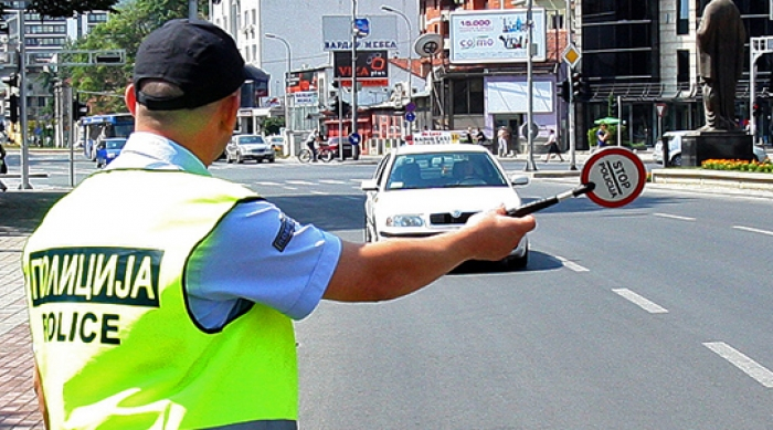 123 санкционирани возачи во Скопје, 22 за брзо возење