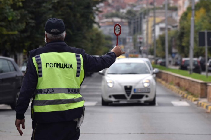 106 санкционирани возачи во Скопје