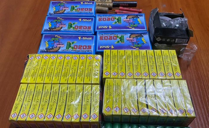 Пронајдени над 4300 парчиња пиротехнички средства во Штип, приведен 47-годишник