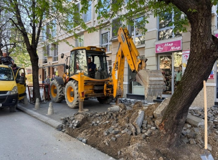 Герасимовски: Почна реконструкцијата на улицата „Ленинова“, воведен привремен режим на сообраќај