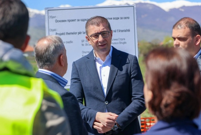 Мицкоски: Проектот во Враништа го разбива стереотипот дека политичарите мислат само на себе, а не и на граѓаните