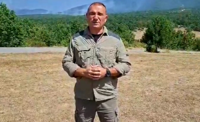Ангелов: Најкомплексен е пожарот кон НП „Пелистер“, нема повредени пожарникари