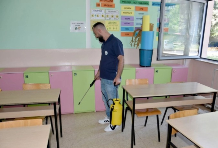 Редовна дератизација, дезинфекција и дезинсекција во сите училишта во Карпош