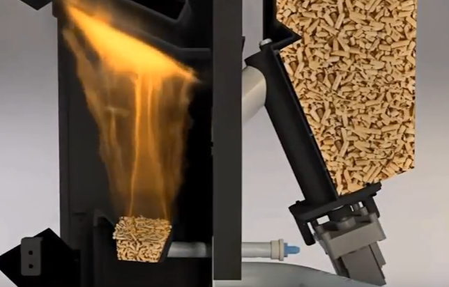 Como funciona una estufa de pellet
