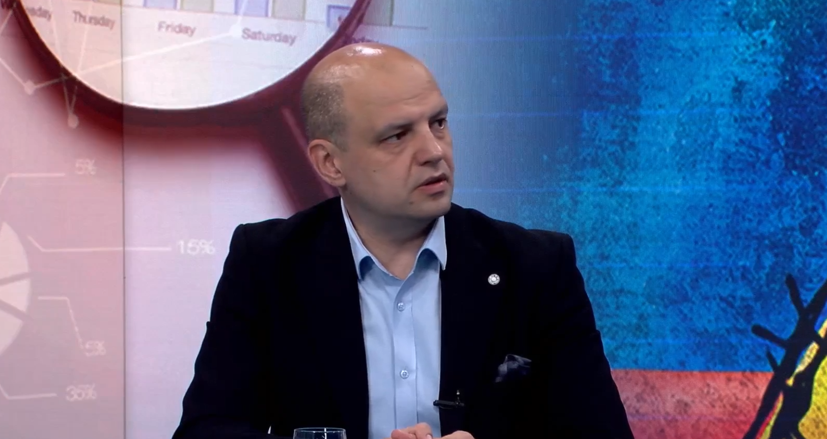Тема на денот со аналитичарот Милан Стефаноски